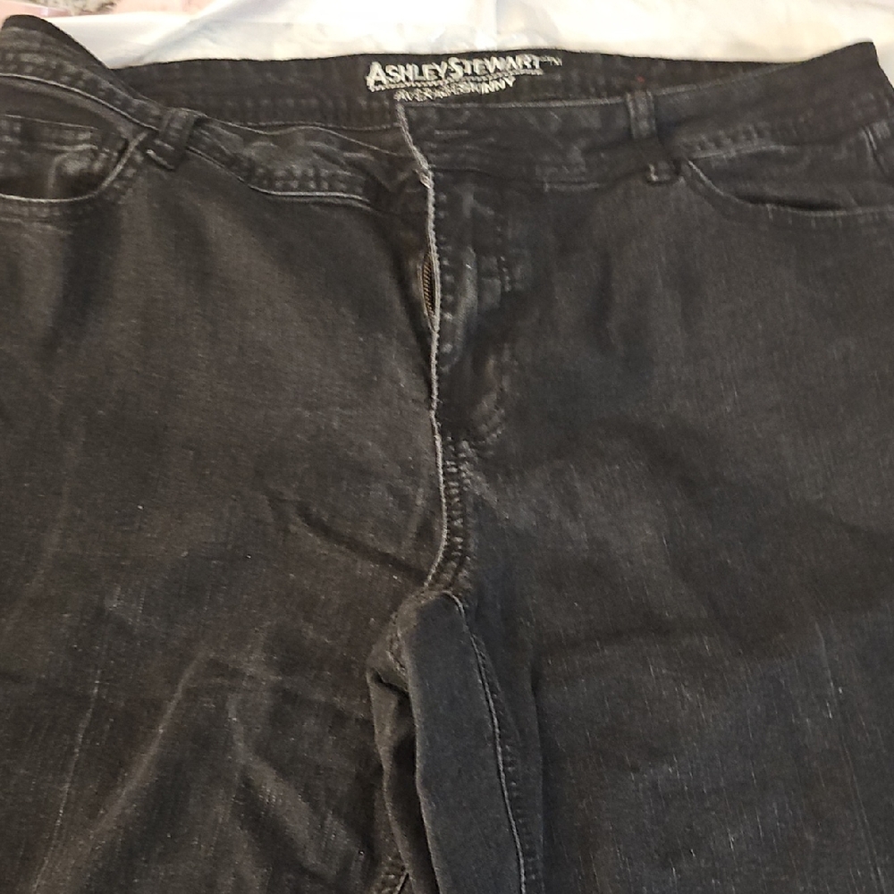 Ashley Stewart Black Skinny Jeans